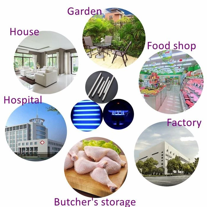 Applicable places for fly killer tube light